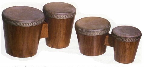 Bongos Tacked Heads  (medium)