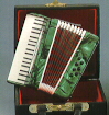 Miniature Accordion (green)