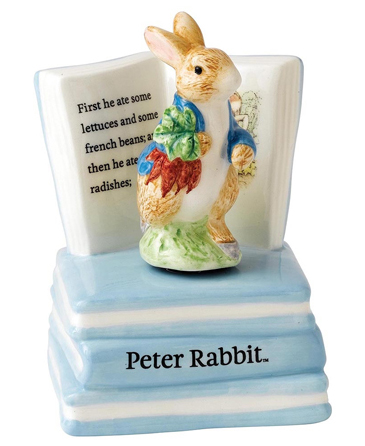 peter rabbit musical figurine