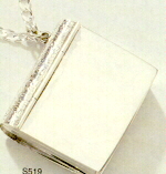 Silver Pendant Music Box Book 