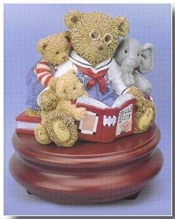 Teddy Bears Reading Book