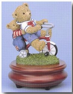 Teddy Bears on Bike