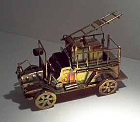 Tin Musical Fire Engine