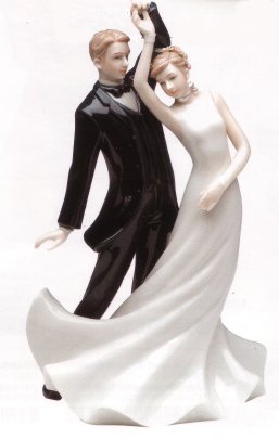 Porcelain Dancing Couple