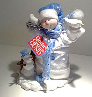 gund frostbitten snowman