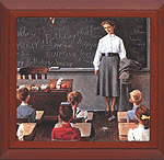 Norman Rockwell Collection - The Teacher (1.18)