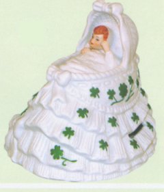 Irish Baby in Cradle