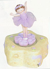    Music Box Ballerina in Purple