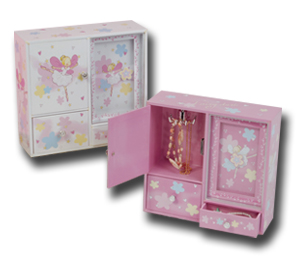 Child's Upright Jewelry Box - Brenda