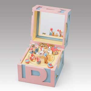 Nursery  Porcelain Block Musical