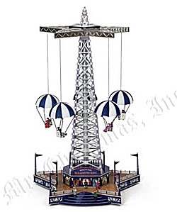 World's Fair Platinum Musical Parachute Ride by Mr Christmas