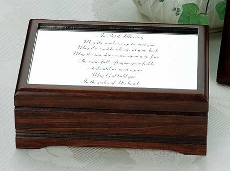 Irish Blessing Musical Chest