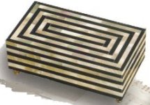 Mother-of-Pearl Jewelry Box Art Deco design - small (1.18)