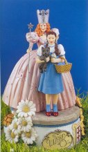 Wizard of Oz Dorothy & Glinda Musical Figurine