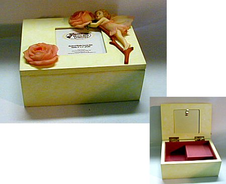 Flower Fairy Rose Photo Frame Box 