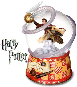 Harry Potter Quidditch Match Musical Waterglobe