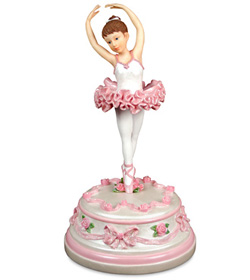    Music Box Ballerina Rose