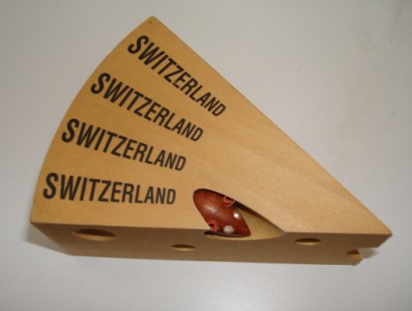 Musical piece of Swiss Cheese with Little Mouse