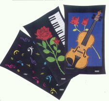 Beach Towel - Violin with Rose