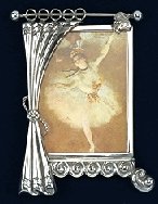 Photo Frame in Pewter -  Stage Curtain 