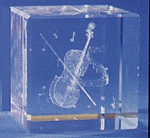 Violin in Crystal