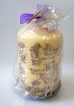 Musicians' Pillar Candle