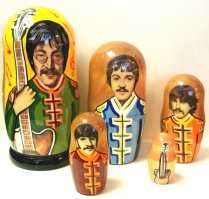 Nesting Beatles Sgt. Pepper's Lonely Hearts Club Band