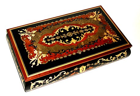 Large Inlaid Jewelry Box