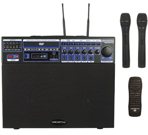 DVD SOUNDMAN portable mini P.A. system.