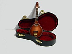 Miniature Mandolin Mini Mandolin Musical Instrument Model Replica