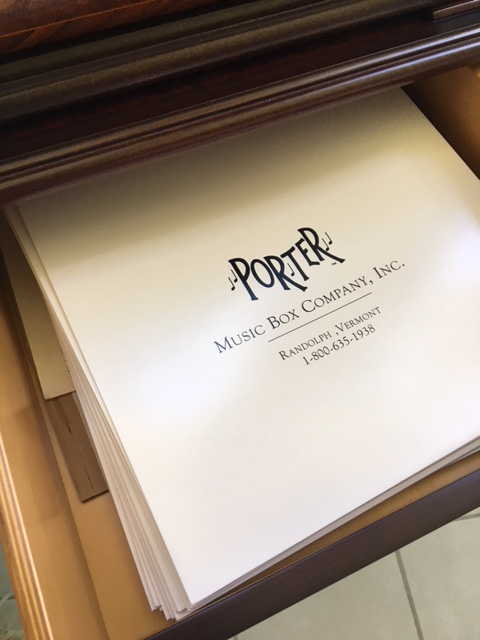 porter music box company