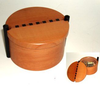 Reuge Musical Hatbox or Drum Shaped Collectible (1.18)