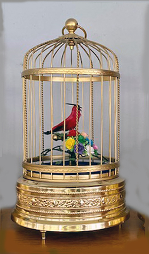 Vintage Brass Bird Cage -  Canada