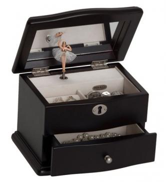 Mina -  Musical Jewelry Box with Ballerina