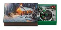 Kinkade Church Snow Scene on Mini Music Box