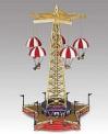 Worlds Fair Musical Parachute Ride by Mr Christmas Gold Label Collection