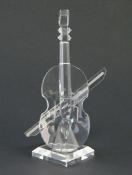 Crystal Figurine Cello / Violin