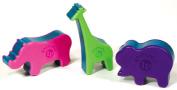 Three different animal shakers from RhythMix - Your Choice