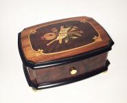 Italian Instrumental Inlay on 36 note Music Box