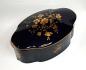 Cobalt Blue Porcelain Musical Box by Reuge