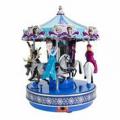 Frozen Carousel Music Box 9.5"