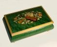 Musical Instrument inlay on Green Music Box (1.18)