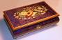 Instrumental Inlay on  Musical Box with Purple Finish (1.18)