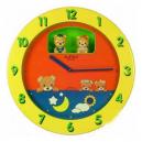 Li'l Bears Clock by Rhythm