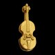 Door Knocker  Brass Violin