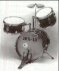 Drum set - JRX Three-Piece Junior/Kid-Sized Outfit