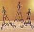 Easels - Wrought Iron  (set of 3)