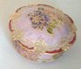 Enamel Keepsake Round Musical Box in Lilac