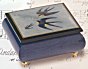 Reuge Inlaid Swallows  Music Box(1.18)