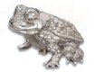 Silver Musical Figurine Toad